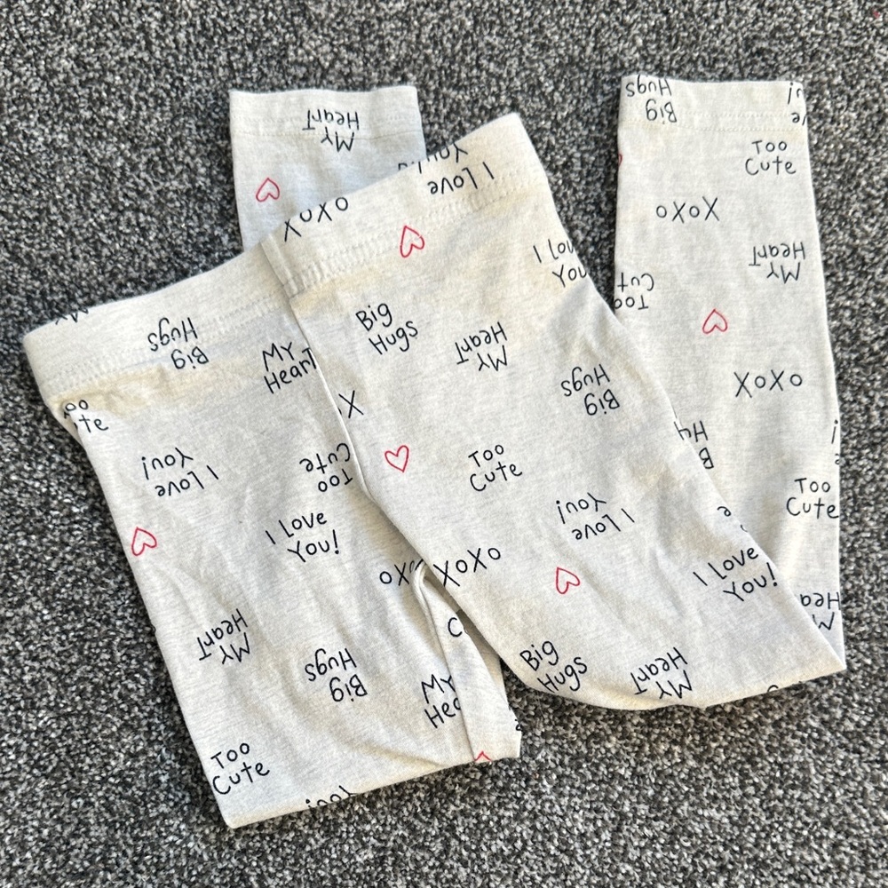 Playful Graphic Print Leggings